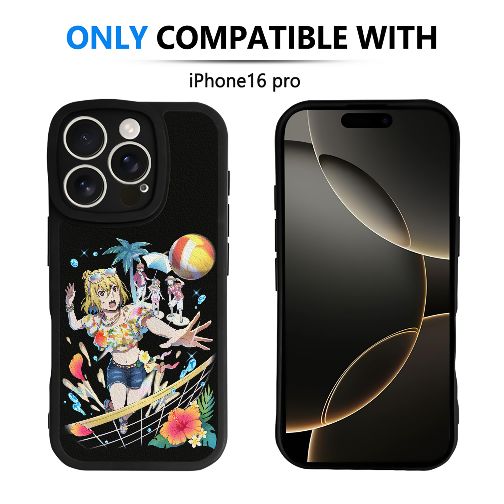 （画像用） 文豪ストレイドッグス Bungo Stray Dogs 【iPhone 16シリーズ対応】シリコンスマホケース（レザー調） 材質：シリコン